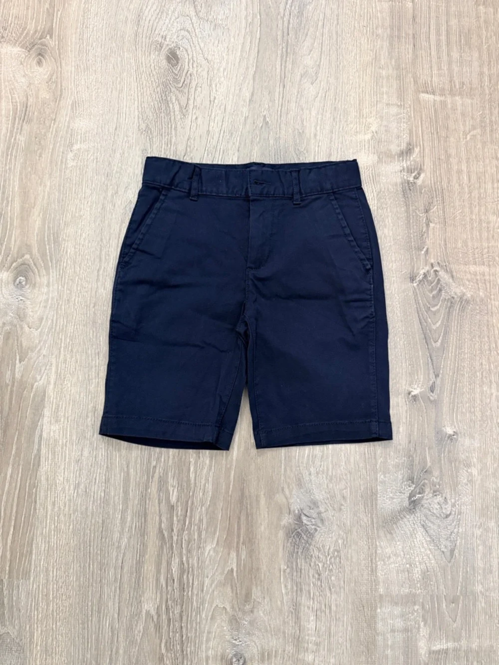 The Children’s Place Kids Navy Flat-Front Shorts Size 7